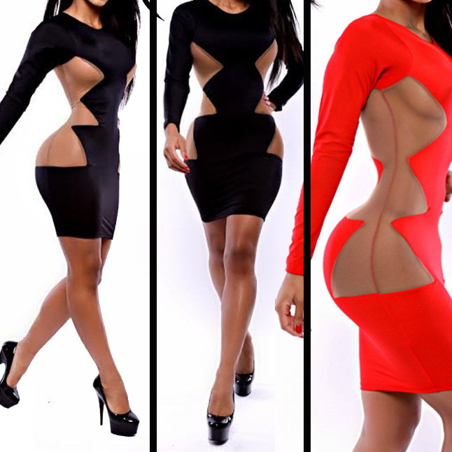 robe sexy transparente