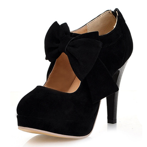 Cheap Fashion Pumps Black High Heels