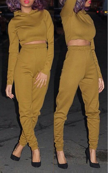 two piece sweats set